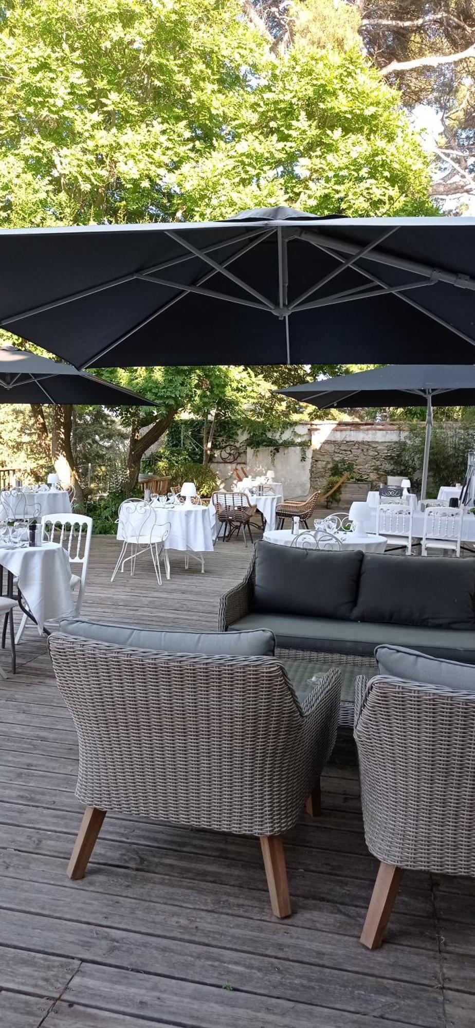 Villa-Chateau Les Terrasses - Tamaris, Plage Des Sablettes, Mer Au Bas De La Propriete ラ・セーヌ・シュル・メール エクステリア 写真