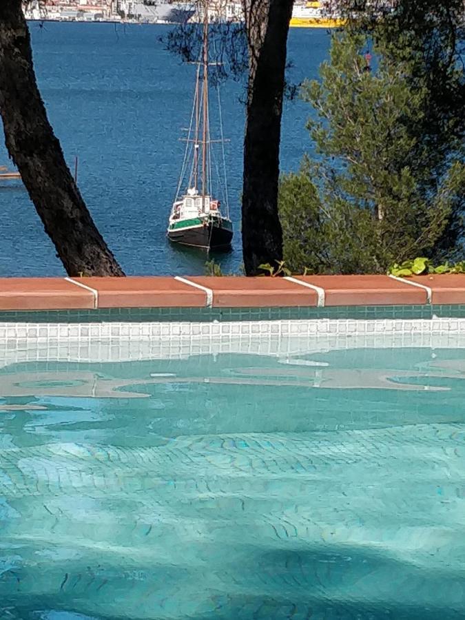 Villa-Chateau Les Terrasses - Tamaris, Plage Des Sablettes, Mer Au Bas De La Propriete ラ・セーヌ・シュル・メール エクステリア 写真